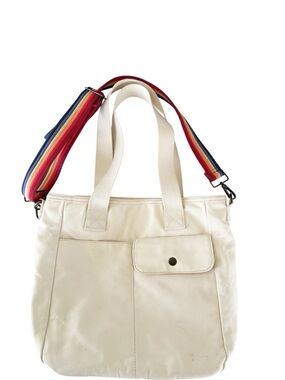 Marine Layer • Rainbow Strap Crossbody, Natural / Extra Strap